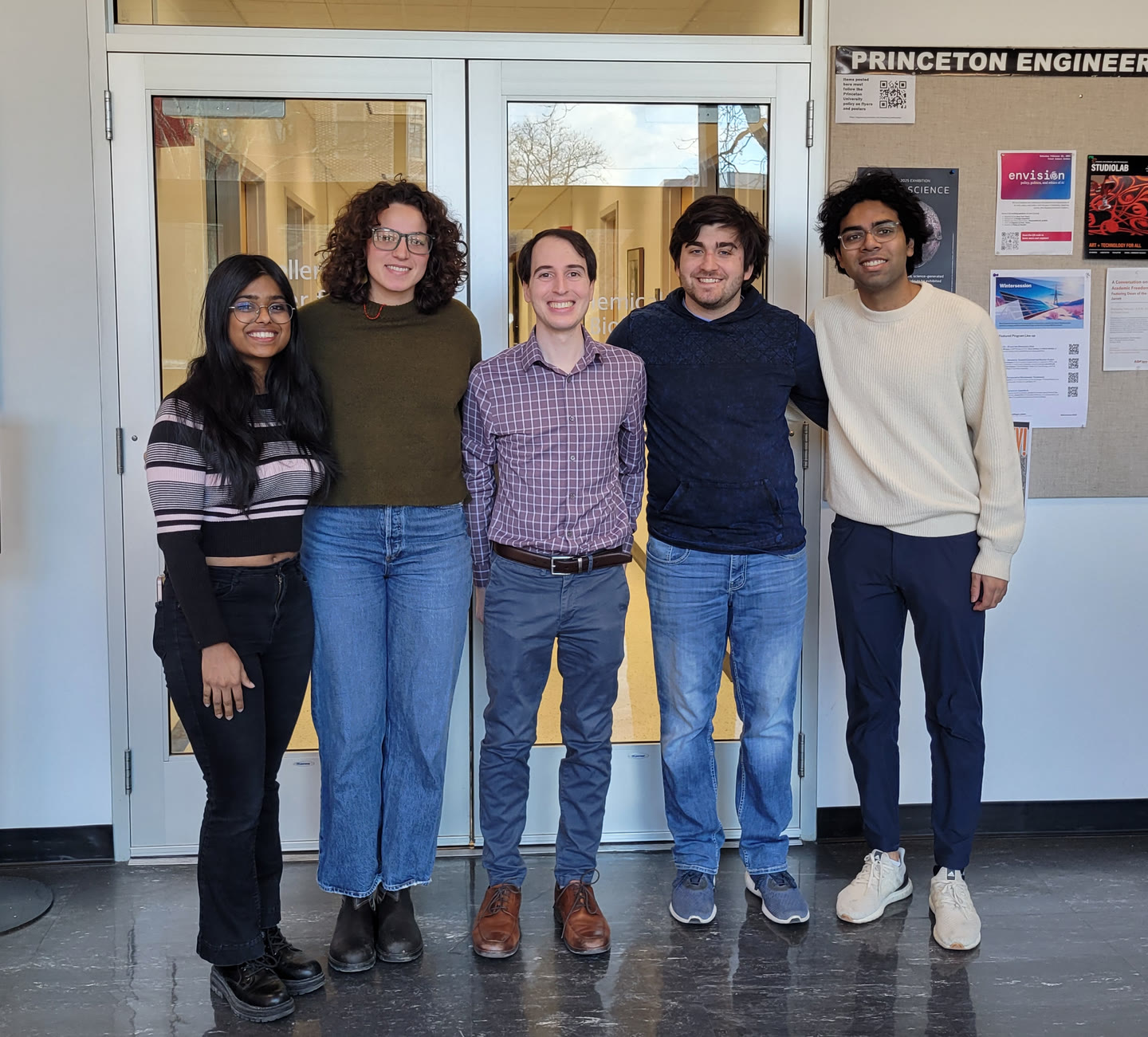 The first Rosen Research Group photo